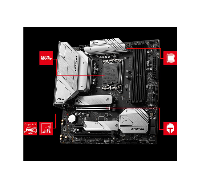 MSI Mother Board MAG B660M MORTAR WIFI DDR4