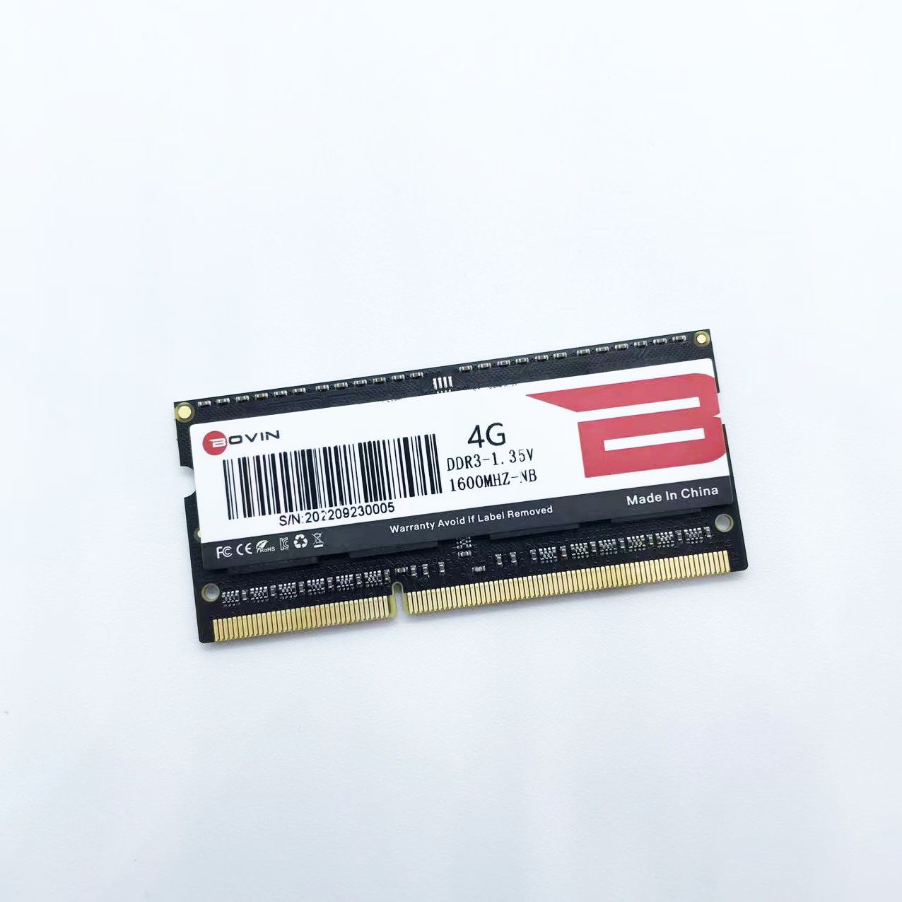 BOVIN Brand Laptop RAM 4G DDR3 1.35V 1600MHZ-NB 