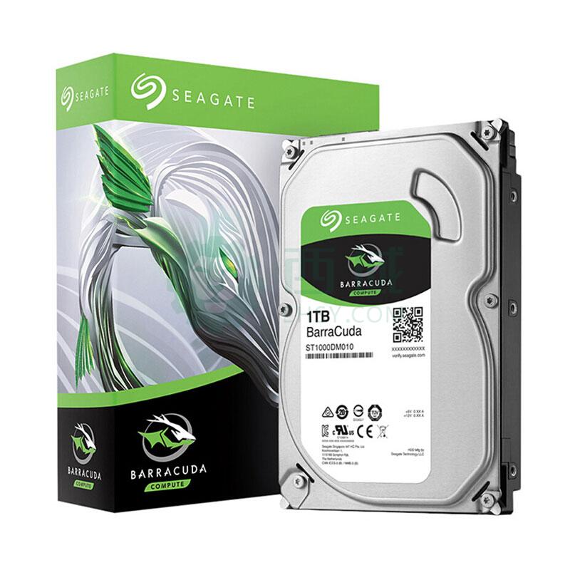 Seagate ST1000DM010 1TB 6Gb/s 7200 RPM 64MB Cache 3.5 Inch Desktop Hard Drive