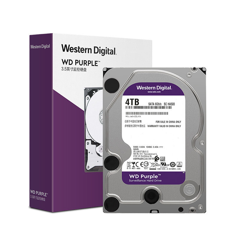 Western Digital WD40PURX 4TB SAS 6Gb/s Hard Drive
