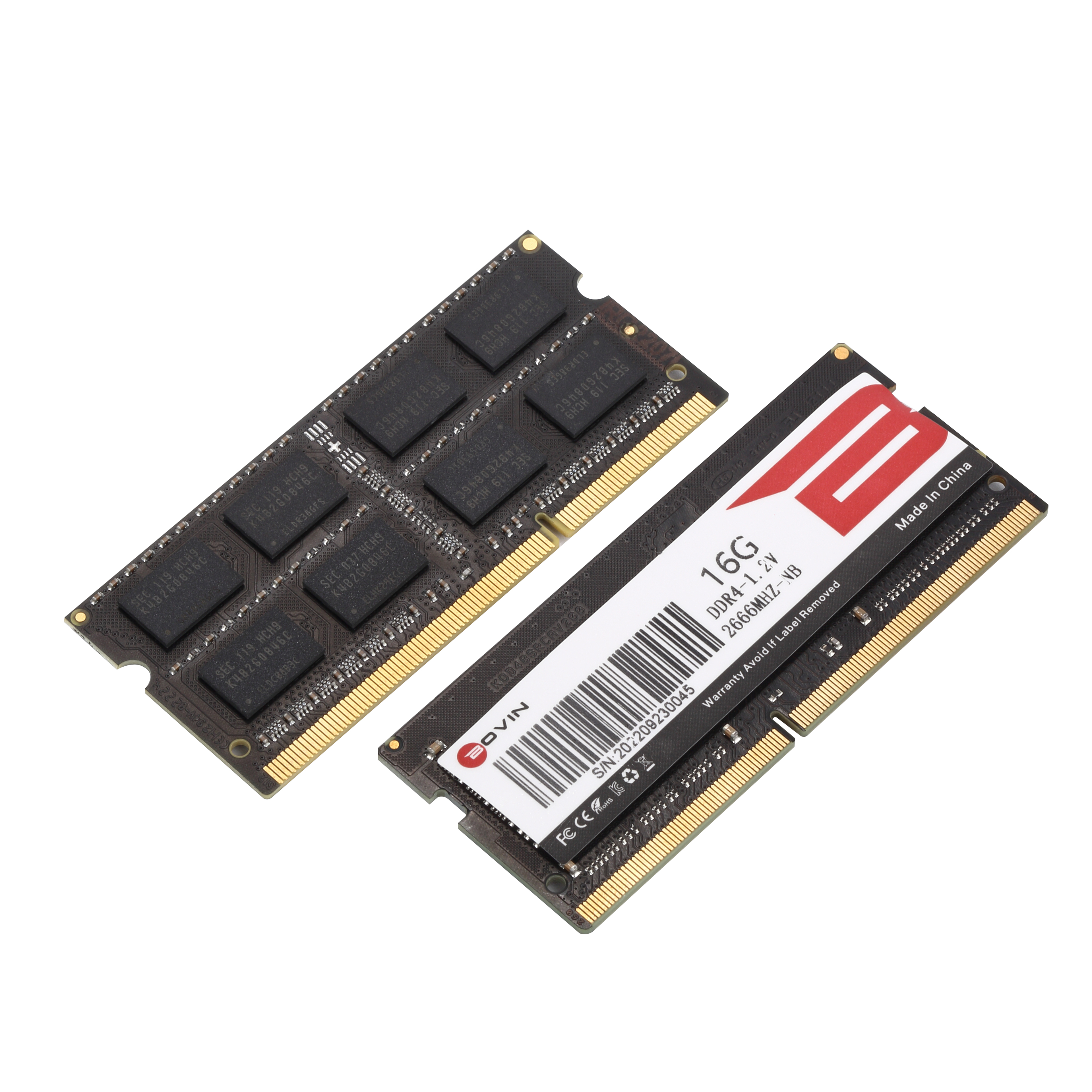 BOVIN Brand Laptop RAM 16G DDR4 1.2V 2666MHZ-NB