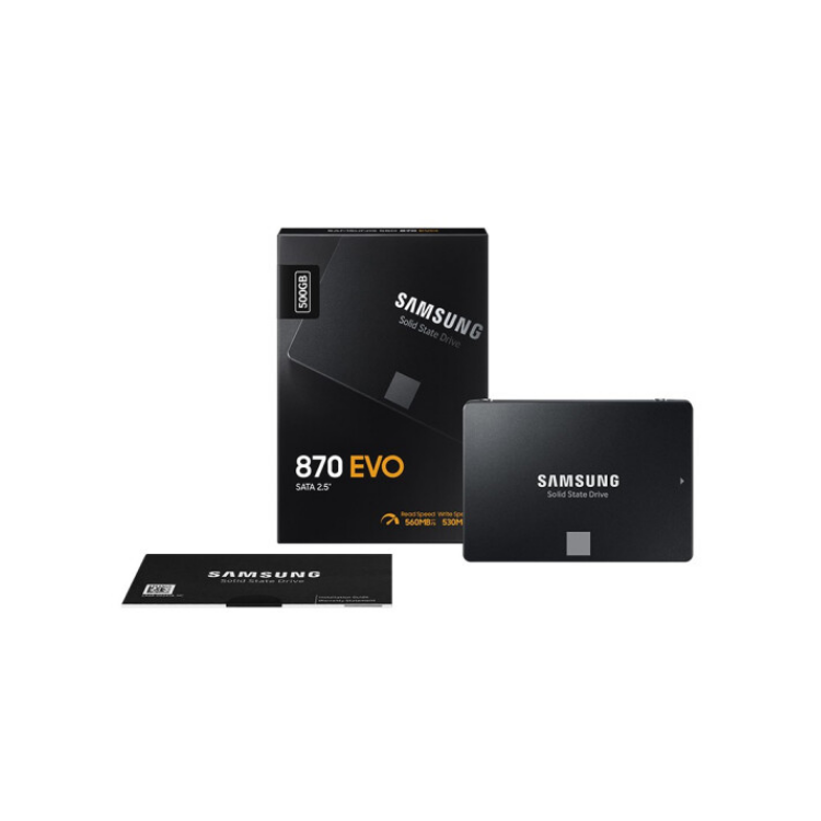 SAMSUNG 870 EVO SATA 2.5″ SSD 500GB MZ-77E500B